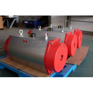 Buy cheap Nickel Plated Pneumatic Actuator with ISO5211/DIN3337 and VDI/VDE3845 Standards for Low Pressure Applications from wholesalers