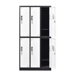 Buy cheap Customizable Lateral Steel Metal Locker Cupboard 6 Door D450mm from wholesalers