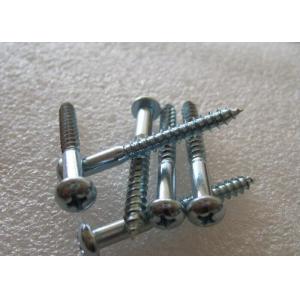 Buy cheap M4 Threaded Stud Bolts DIN 7996 Round Head Wood Screws from wholesalers