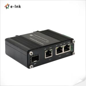 Buy cheap Mini Industrial 3-Port 802.3at PoE + 1-Port SFP Ethernet Switch with 12~48V DC Input and Voltage Booster from wholesalers