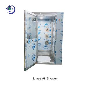 Buy cheap Corner Type / L Type SS 304 Air Shower Room For Materials from wholesalers