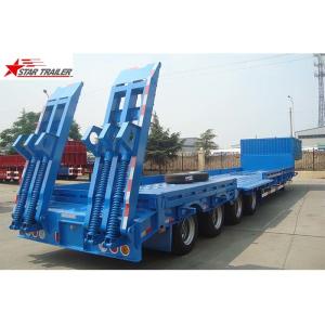 Buy cheap 4 Axles Hidden Tires Pipe Transport Trailer Overheight Equipment Transporting from wholesalers