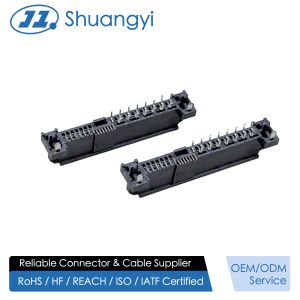 Buy cheap SAS 29-Pin Female Electronic Signal Connector | 15P DIP + 7P SMT Hybrid Terminal product