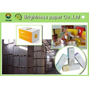Buy cheap Multiplication Coated Board Paper For Cosmetic Packaging 3500 Sheets / Pallet from wholesalers