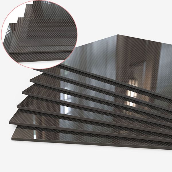 Quality Lightweight High Glossy 3K Carbon Fiber Sheet Excellence Premium for sale
