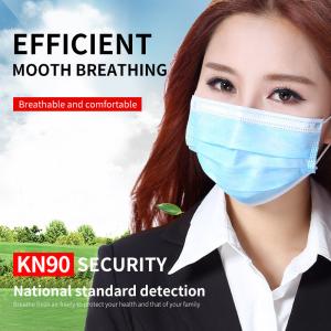 Buy cheap Printing Disposable Mouth Earloop 3 Ply Face Mask from wholesalers