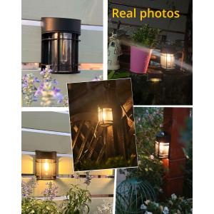 Buy cheap Warm White to RGB Solar Wall Light Ternary lithium battery With Waterproof IP65 PC Shell from wholesalers