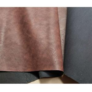 Buy cheap Smooth Soft Thick Faux Leather Fabric Synthetic Tear Resistant from wholesalers
