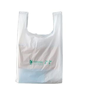 Supermarket PBAT PLA Packaging Bag Biodegradable EN13432 Standards