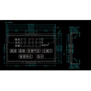 Buy cheap Air Purifier BTN Lcd Seven Segment Display PIN Connector from wholesalers