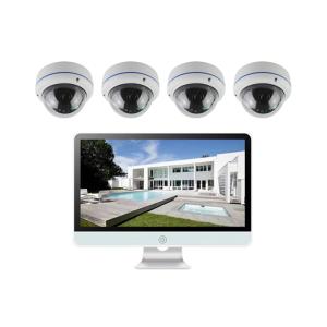 Buy cheap Waterproof 4 Ch IP PoE IP Camera Kit  1/3