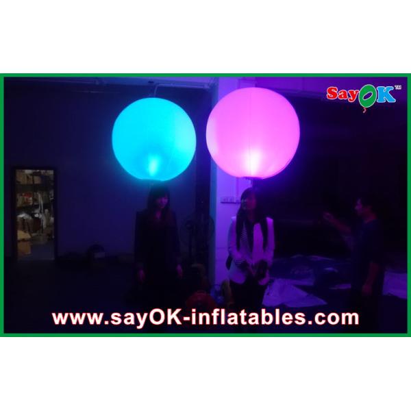 Buy cheap Advertising LED Inflatable Backpack Ball With Logo Printing from wholesalers