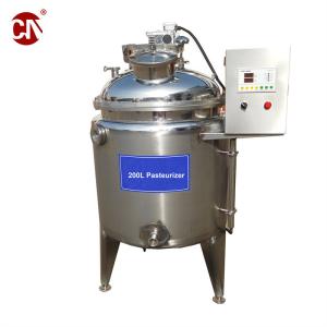 Buy cheap ISO13485 Certification 100L 200L 1000L Pasteurization Tank and Milk Tank for Farm from wholesalers