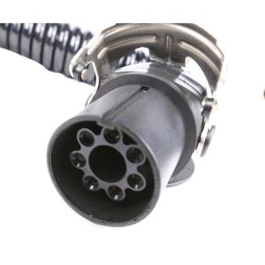 Buy cheap Corrosion Resistance Coiled Trailer Cable 5 Pole ABS Material Matte Process Surface from wholesalers