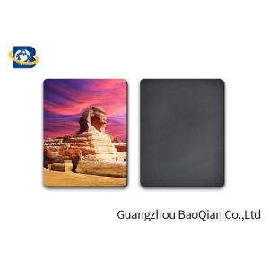 PP / PET Lenticular Coolest Fridge Magnets Heidelberg Machine Printing 3D Flip