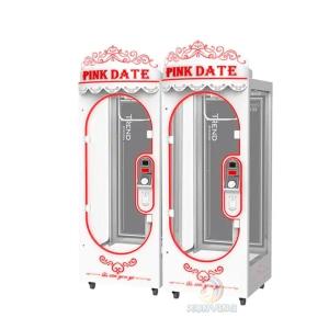 Custom Coin Pusher Arcade Machine with Adjustable Prize Partitions