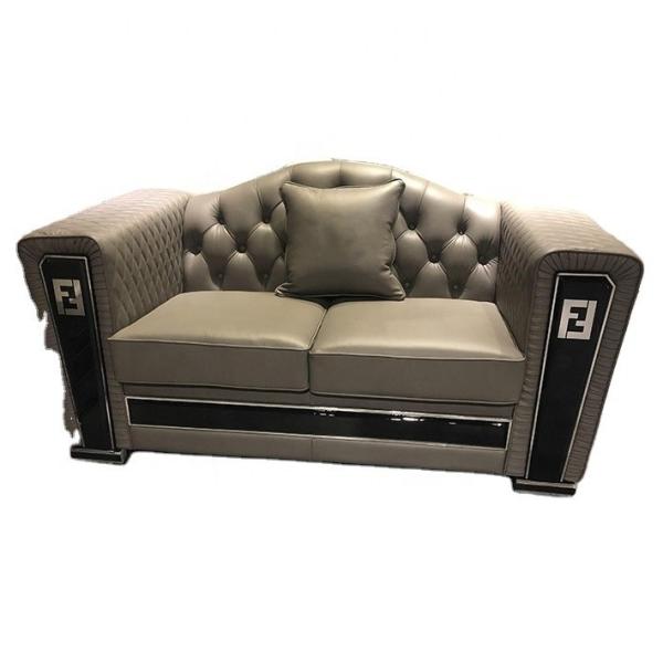 Quality 1.1m Sectional Large Leather Corner Couch 1.8m 2 Piece for sale