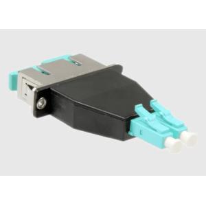 Buy cheap Simplex Multimode LC To SC Coupler Zirconia Metal Square Flange from wholesalers