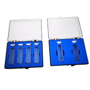 Buy cheap Spectrophotometer Glass Cuvette Quartz Cuvette 1cm 10mm for Spectral Range 190-2500nm from wholesalers