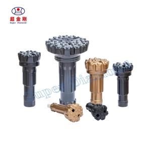 Buy cheap Mining DTH Bit 4inch with Flat Face Alloy Steel Mining Type CD45 / DHD340A / Cop44 from wholesalers