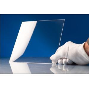 Buy cheap 0.7mm 1.1mm thinkness Ultra Clear Ultra white Glass Substrate for Display Cover Glass from wholesalers