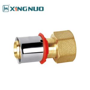 Buy cheap 1/2 Chrome Plated Brass Compression Fitting from wholesalers
