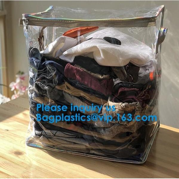 Quality Oem Rope Handle Pvc Quilt Bag With Factory Prices, Handle Elegant Edging Purple Woven Zipper Bag With Handle Quilt for sale