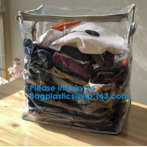 Buy cheap Oem Rope Handle Pvc Quilt Bag With Factory Prices, Handle Elegant Edging Purple Woven Zipper Bag With Handle Quilt from wholesalers
