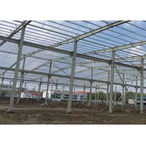 Prefabricated Steel Structures Factory Building With Sandwich Panel Roof