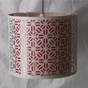 Buy cheap TC Inner Decorative Metal Lamp Shades Geometric Patterns Pierced Double Layer from wholesalers