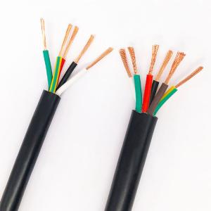 Buy cheap 3x2.5mm2 Copper Conductor PVC Flexible Electrical Cable Insulation PVC Sheath H05VV-F RV 450/750V from wholesalers