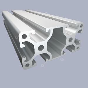 Buy cheap Powder Coated OEM Aluminum Profile With T - Profile Shaped product