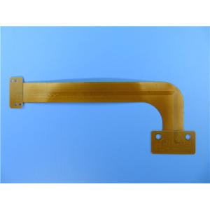 Buy cheap Multilayer Flexible Printed Circuit (FPC) 4-layer Flex PCB with 0.25mm Thick and Immersion Gold for Display Backlight from wholesalers