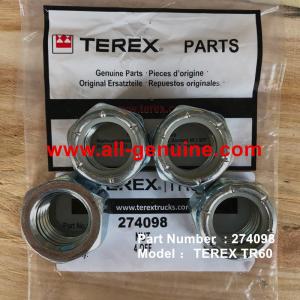 Buy cheap TEREX 00274098 LOCK NUT NHL MINING DUMP TRUCK TR35 TR50 TR60 TR100 3305B 3305F 3303 3307 TR45 TR70 MT4400 from wholesalers