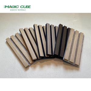 Buy cheap Recycled Aku Panel Vertical Wood Slat Wall Acoustic Board Customized product
