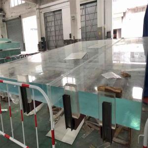 Buy cheap Customized Acrylic Swimming Pool Window with High Light Transmission 93% and Air Pump from wholesalers