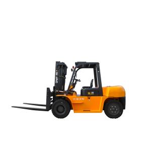 Buy cheap Large Capacity 7 Ton JAC Diesel Forklift Truck Small Turning Radius CE Certification from wholesalers