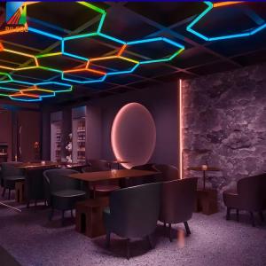 Buy cheap AC110V 230V RGB Washing Car Lamp Cellular LED Tube Car 4S Store Wide Pressure Workstation Lamp Bar Colorful LED Ambient from wholesalers