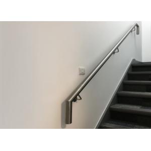 Buy cheap Rust Resistant Stainless Steel Handrail , Wall Mounted Handrail For Stairs Various Appearance from wholesalers