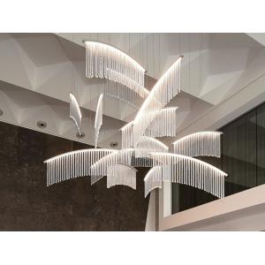 Buy cheap LED Large Modern Entryway Chandelier Distinctive Crystal Large Chandelier from wholesalers