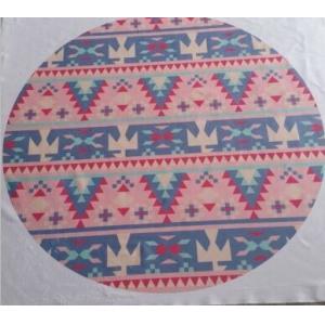 Factory wholesale Kids Round Beach Towel with Tassels Children roundie towel