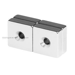 Antirust Square Countersink Samarium Cobalt SmCo Magnets XG30 33EH