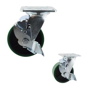 Buy cheap 125mm Load Capacity 880LBS Heavy Duty Swivel Castors Wheels from wholesalers