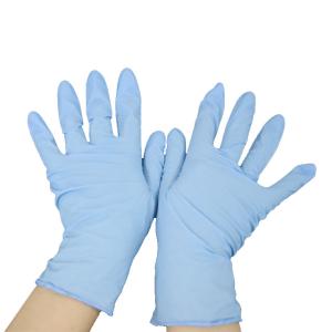 Buy cheap Powder Free Protective Skin Disposable Nitrile Exam Gloves from wholesalers