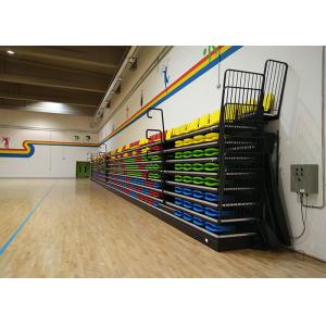 Buy cheap Moduable Stadiums Retractable Bleacher Seating With Available Backrest from wholesalers