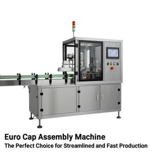 Buy cheap Euro Cap Assembly Machine with 1200mm x 800mm x 1500mm Dimension L3500×W3400×H1800mm and 3000kg Weight for High Efficiency Cap Assembly from wholesalers