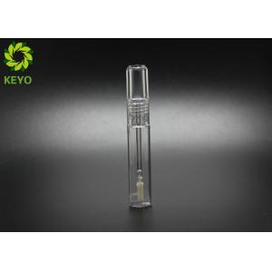 Buy cheap Custom Luxury 10g Clear Lip Gloss Tube Lipstick Containers With Plastic Cap from wholesalers