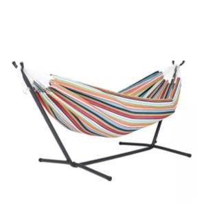 Buy cheap Stainless Steel Canvas Folding Hammock With Stand 200kg Weight Capacity from wholesalers