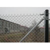 Buy cheap Chain Link Fabric With End Post and Brace US standard Hot Dipped Galvanized product
