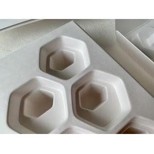 RoHS Thermoformed Paper Trays Molded Pulp Packaging Recyclable
